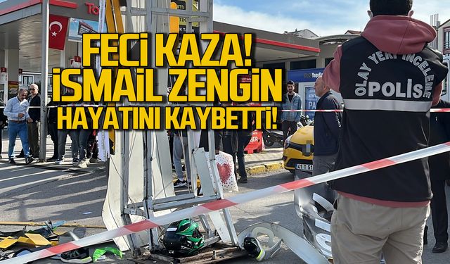 Kocaeli'nde feci kaza! İsmail Zengin hayatını kaybetti!