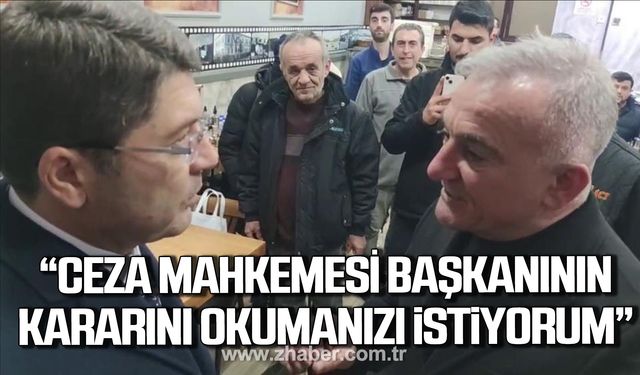 Murat Sesli'den Bakan Tunç'a: "2. Ağır Ceza Mahkemesi Başkanının kararını okumanızı istiyorum”