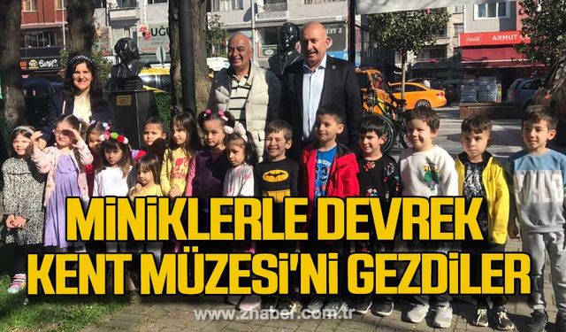 Minik öğrenciler Devrek Kent Müzesi'ni gezdi!