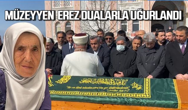 Müzeyyen Erez son yolcuğuna uğurlandı