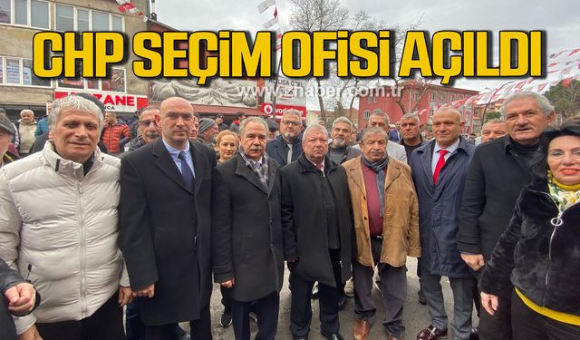 CHP seçim ofisi Kilimli'de açıldı!