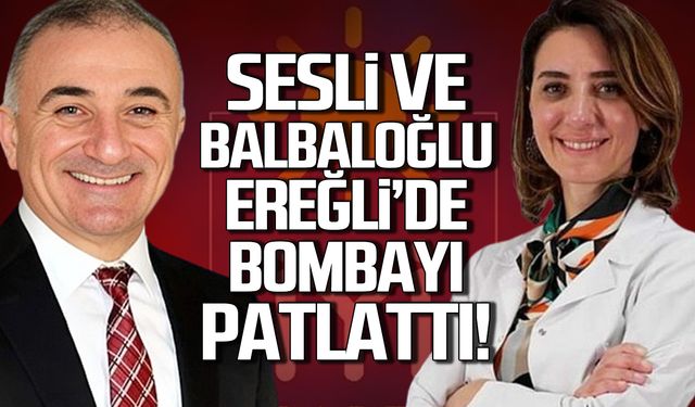 Sesli ve Balbaloğlu Kdz Ereğli'de bombayı patlattı!