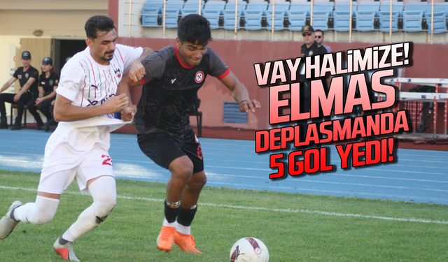 Vay halimize! Zonguldak Kömürspor deplasmanda 5 gol yedi..