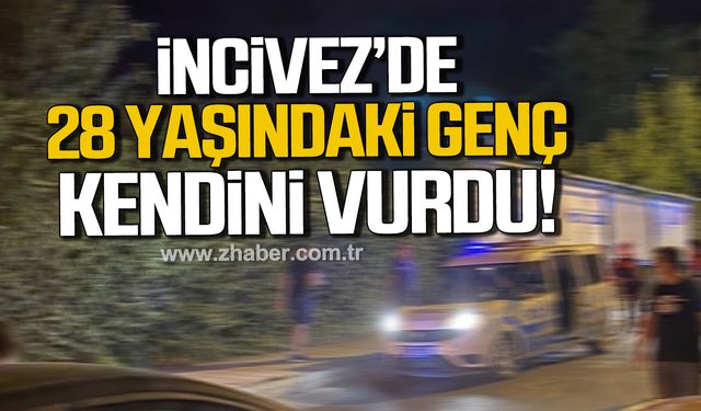 Zonguldak'ta 28 yaşındaki genç silahla kendini vurdu!