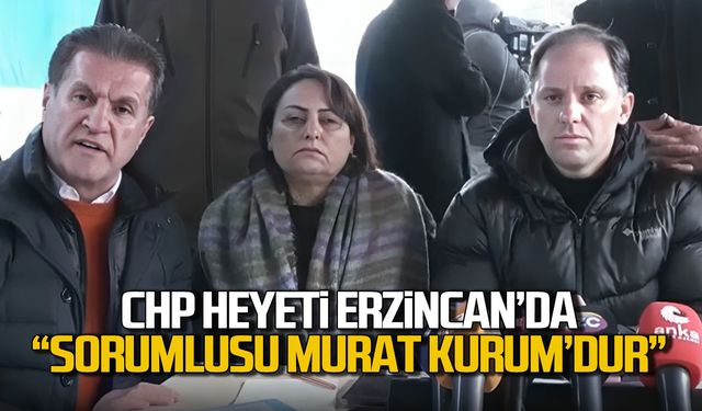 Yavuzyılmaz Erzincan maden ocağında! "Sorumlusu Murat Kurum'dur"