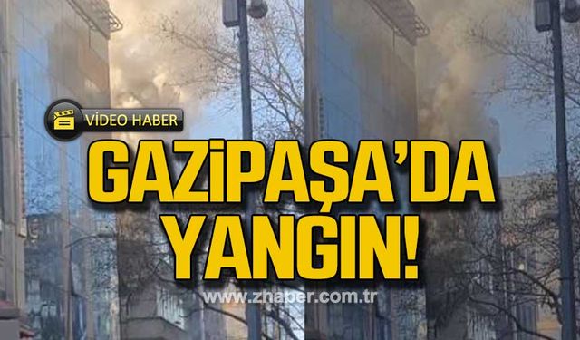 Zonguldak'ta yangın!