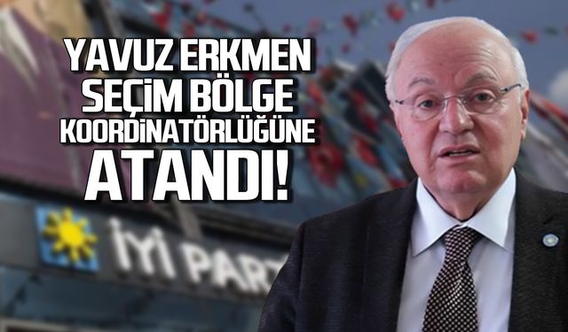 Yavuz Erkmen bölge koordinatörlüğüne atandı!