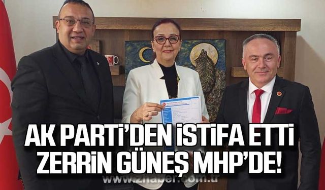 Ak Parti'den istifa eden Zerrin Güneş MHP'de!