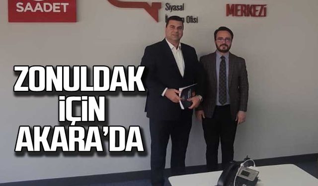 Cem Dereli Zonguldak için Ankara’da