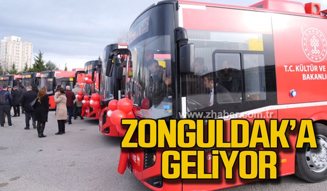 Zonguldak'a gezici kütüphane aracı geliyor!