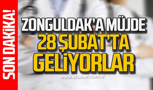 Zonguldak'a 39 yeni doktor!