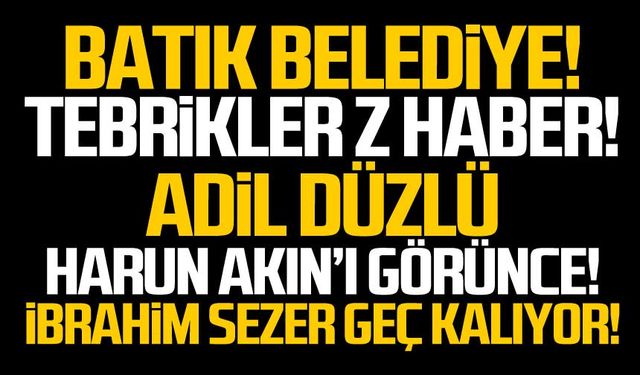 Batık Belediye!