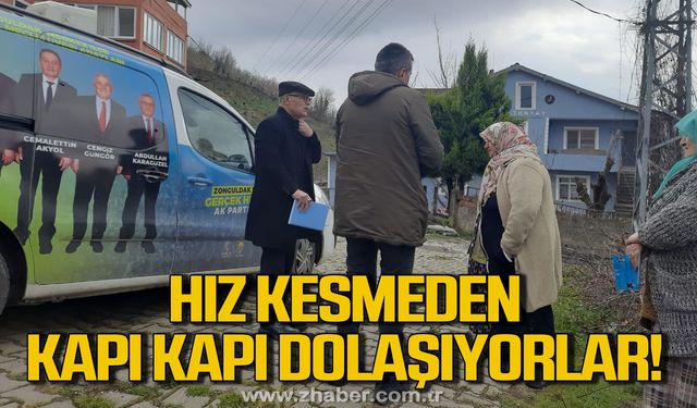 AK Parti Zonguldak Merkez İl Genel Meclisi üyesi adayları hız kesmiyor