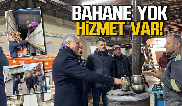 Saffet Bozkurt "Bahane yok hizmet var!"