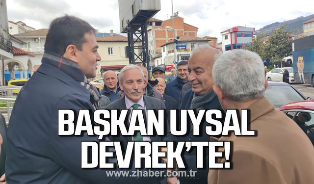 Demokrat Parti Genel Başkanı Gültekin Uysal Devrek'te!