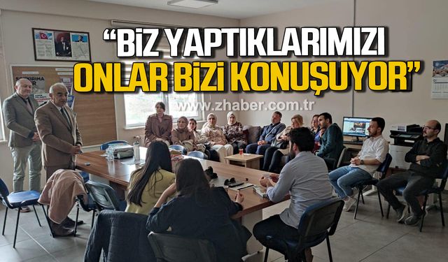 Bozkurt; "Biz yaptıklarımızı, onlar bizi konuşuyor"