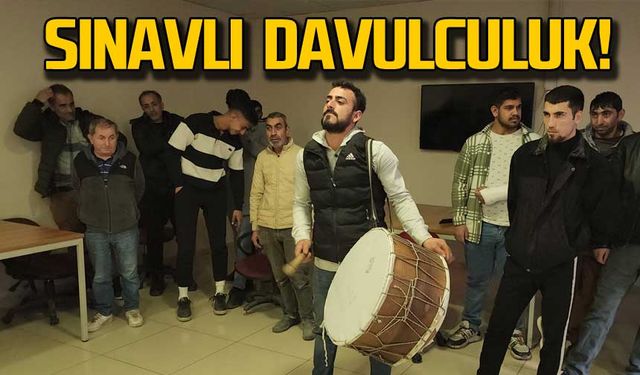 Karabük’te sınavlı Ramazan davulculuğu!