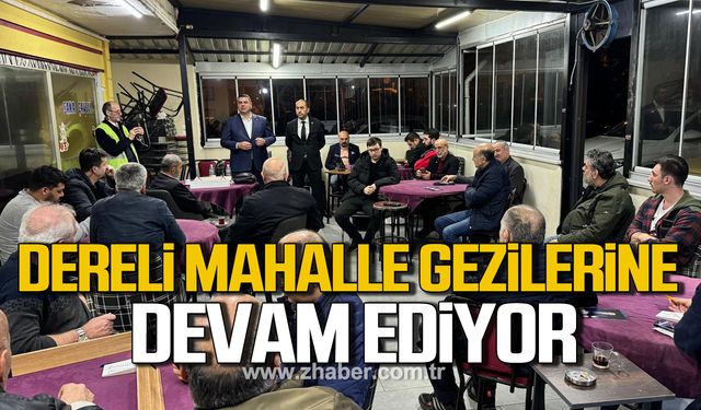 Cem Dereli mahalle gezilerine devam ediyor!