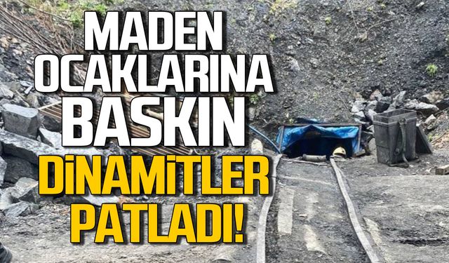 Zonguldak Kilimli'de kaçak maden ocaklarına baskın!