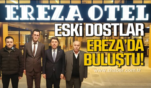 Bakan Yılmaz Tunç Osman Bayram ile Ereza Otel’de buluştu!