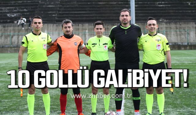 Üzülmezspor Çatalağzı Demirspor’u gol yağmura tuttu!