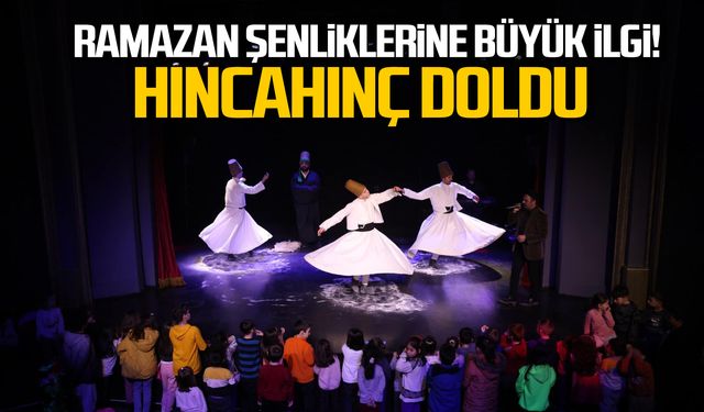 Zonguldak'ta Ramazan şenliklerine büyük ilgi! Hıncahınç doldu