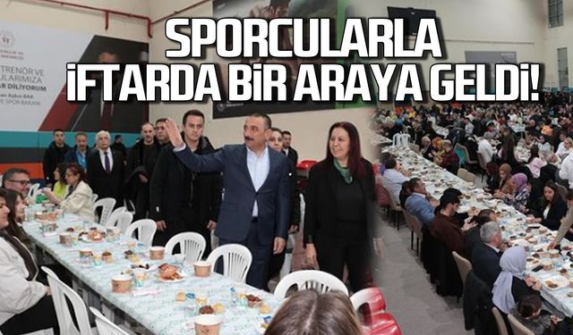 Zonguldak Valisi sporcularla bir araya geldi