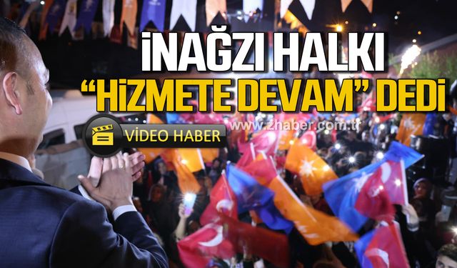 İnağzı "Hizmete devam" dedi!