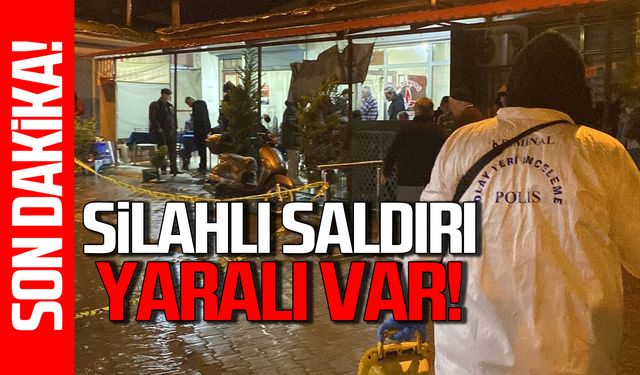 Karabük'te kıraathaneye silahlı saldırı! 1 yaralı