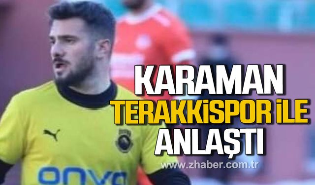 Alkan Karaman Terakkispor ile anlaştı!