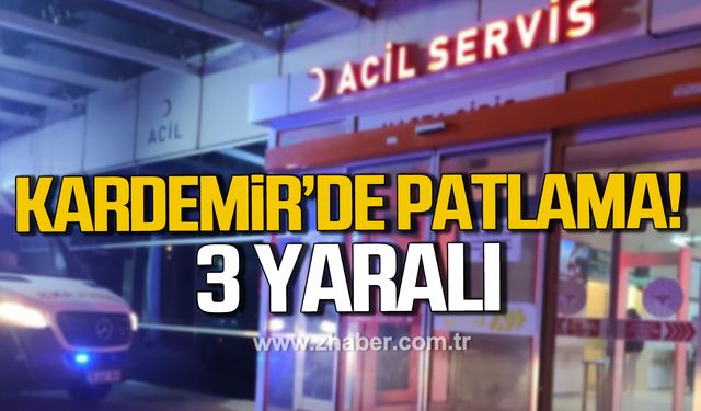 KARDEMİR’de trafo patladı! 3 işçi yaralandı!