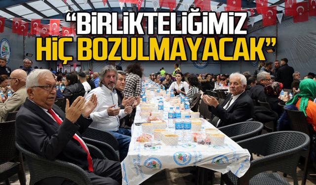 Başkan Posbıyık "Birlikteliğimiz hiç bozulmayacak"