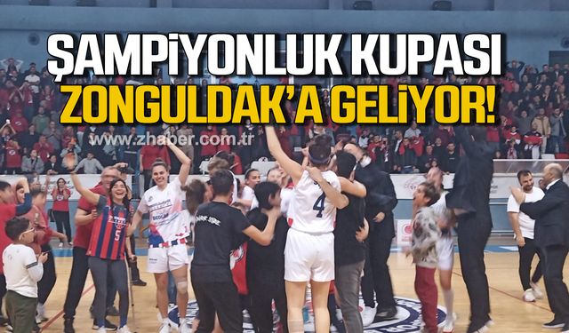 Zonguldakspor Basket 67 şampiyonluk kupasını almaya hazırlanıyor!