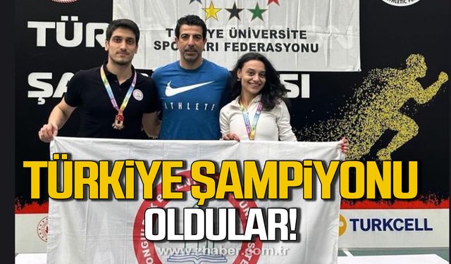 Melike Malkoç Özdemir ve Doğukan Kilcioğlu, Türkiye Şampiyonu oldu