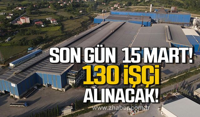 Mescier Demirçelik Firması 130 işçi alacak