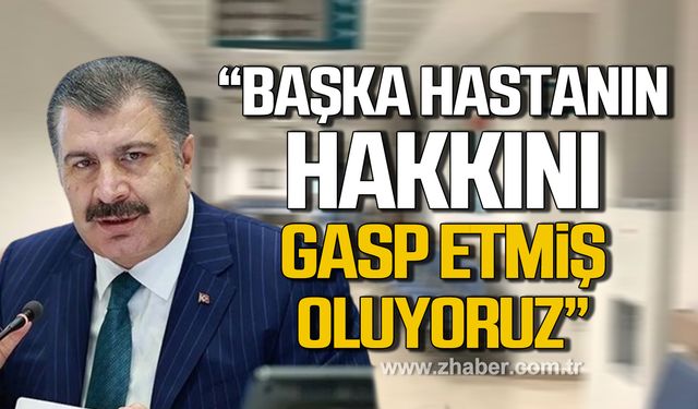 Koca; "Türkiye'de 2023 yılında MHRS üzerinden randevu alıp gelmeyenlerin sayısı 23 milyon kişi"