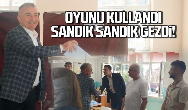 Murat Sesli yerel seçimlerde oyunu kullandı