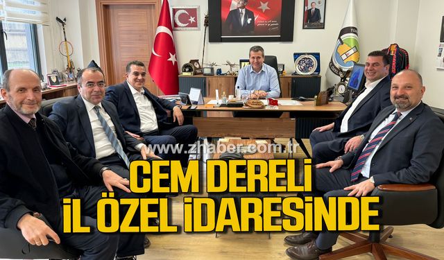 Cem Dereli İl Özel İdaresinde!