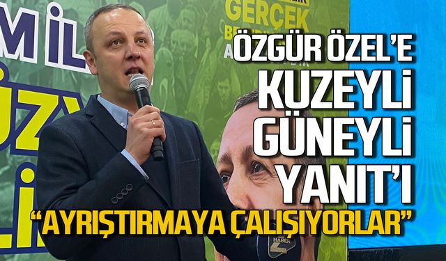 Selim Alan'dan Özgür Özel'e Kuzeyli-Güneyli yanıtı!