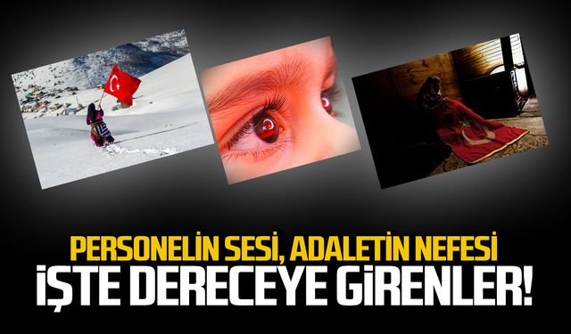 Personelin Sesi, Adaletin Nefesi... İşte dereceye girenler!