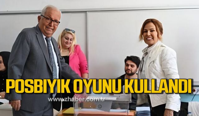 Halil Posbıyık yerel seçimlerde oyunu kullandı