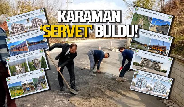 Zonguldak Karaman beldesinde 'Servet' bulundu!