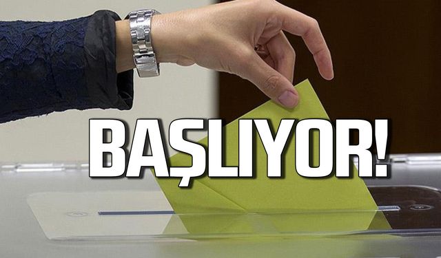 Seçim yasakları ve propaganda serbestliği başlıyor