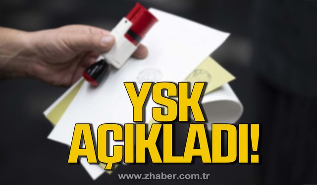 Seçim yasakları açıklandı!