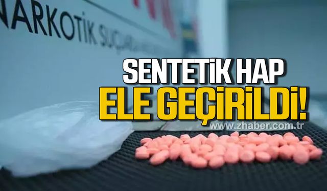 Karabük'te yapılan aramada sentetik hap ele geçirildi