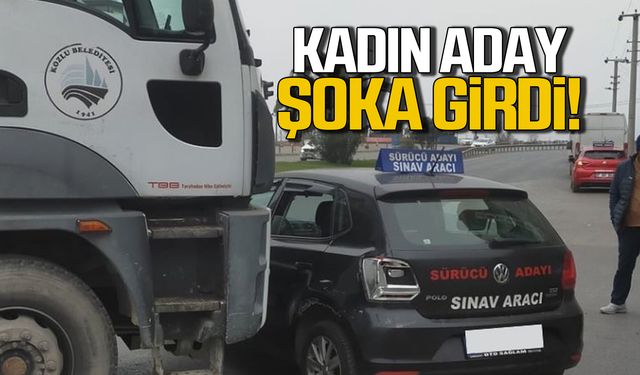 Zonguldak Kozlu'da trafik kazası!