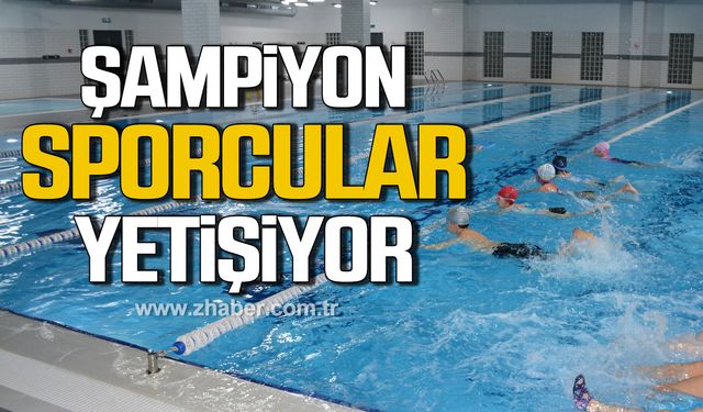 Çaycuma Belediyesi Atatürk Spor Merkezinde şampiyon sporcular yetiştirmeye başladı!
