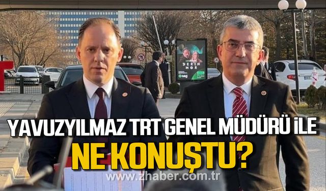 Deniz Yavuzyılmaz TRT Genel Müdürü ile ne konuştu?