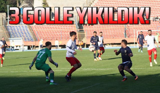 Zonguldak Kömürsporİzmir’de 3 golle yıkıldı