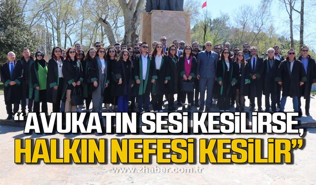 Av. Öztürk “Avukatın sesi kesilirse, halkın nefesi kesilir”